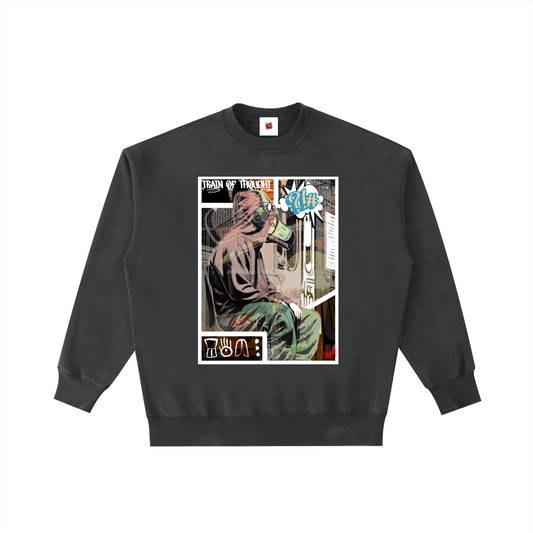 Vintage Washed Heavyweight Crewneck Sweatshirt